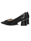 Pantofi cu Toc gros K4365-3786A Negru Jose Simon