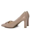 Pantofi cu Toc gros K4429-3966B Roz Jose Simon