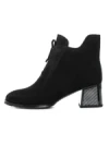 Botine Dama cu toc gros K5375-3178C Negru Jose Simon