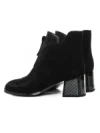 Botine Dama cu toc gros K5375-3178C Negru Jose Simon