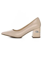 Pantofi cu Toc gros K5720-3748B Roz Jose Simon