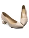 Pantofi cu Toc gros K5720-3748B Roz Jose Simon