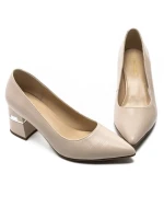 Pantofi cu Toc gros K5720-3748B Roz Jose Simon