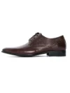 Pantofi Barbati din piele naturala QF576-K51 Red (M45) Stephano