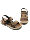 Sandale Barbati 803109 Kaki Mels
