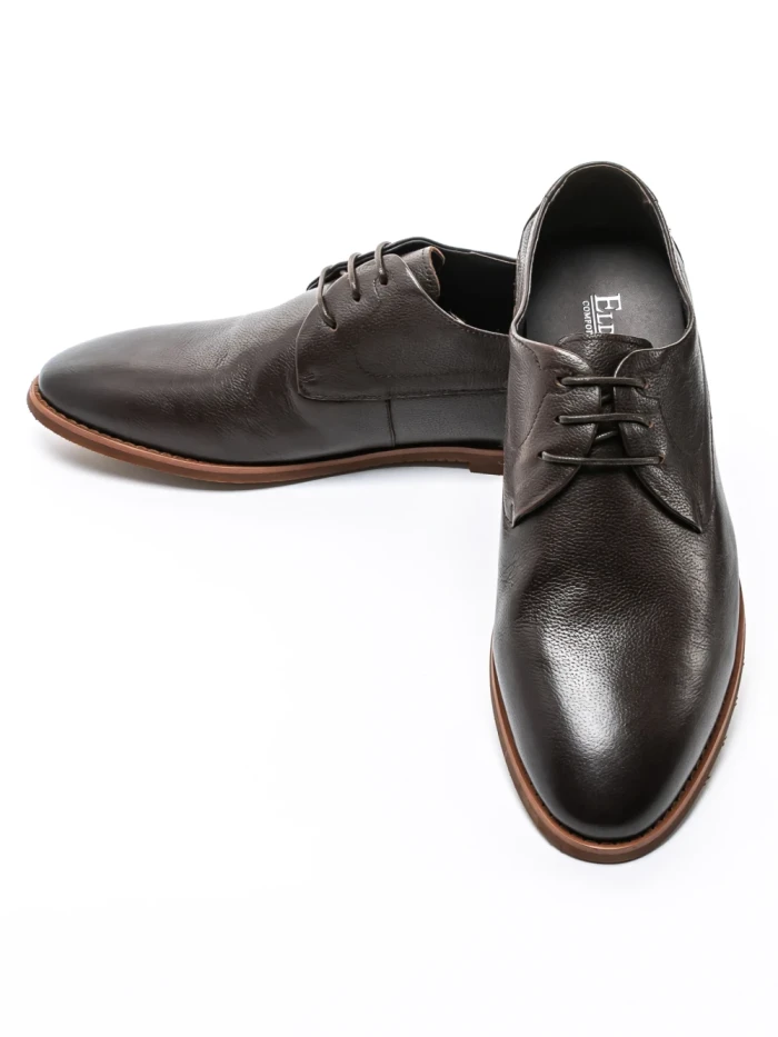 Pantofi Barbati N136-8-2 Coffee (K09) Eldemas
