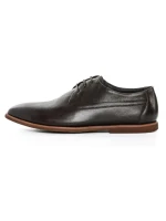 Pantofi Barbati N136-8-2 Coffee (K09) Eldemas
