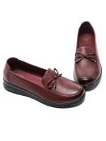Pantofi Casual Dama N073 Visiniu | Formazione