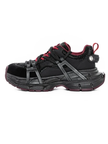 Pantofi Sport Dama din piele naturala 3195 BLACK | ADVANCER