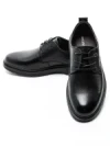Pantofi Casual Barbati din piele naturala 91817 BLACK | ADVANCER