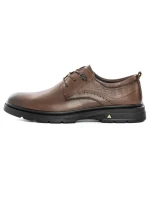 Pantofi Casual Barbati din piele naturala 91817 BROWN | ADVANCER
