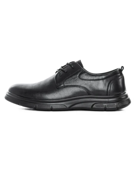 Pantofi Casual Barbati din piele naturala W25506 BLACK | ADVANCER
