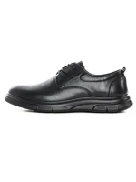 Pantofi Casual Barbati din piele naturala W25506 BLACK | ADVANCER