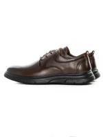 Pantofi Casual Barbati din piele naturala W25506 BROWN | ADVANCER