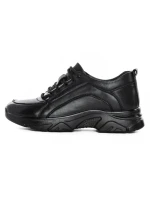Pantofi Casual Dama din piele naturala N3311 BLACK | ADVANCER
