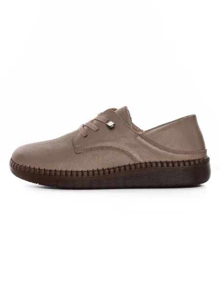 Pantofi Casual Dama din piele naturala 6350 APRICOT | ADVANCER
