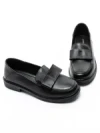 Pantofi Casual Dama din piele naturala 5226502 BLACK | ADVANCER