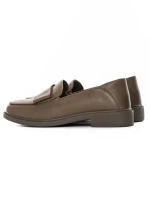 Pantofi Casual Dama din piele naturala 5226502 KHAKI | ADVANCER