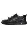 Pantofi Casual Barbati din piele naturala W25513-1 BLACK | ADVANCER