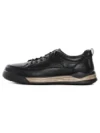 Pantofi Casual Barbati din piele naturala 57509 BLACK | ADVANCER