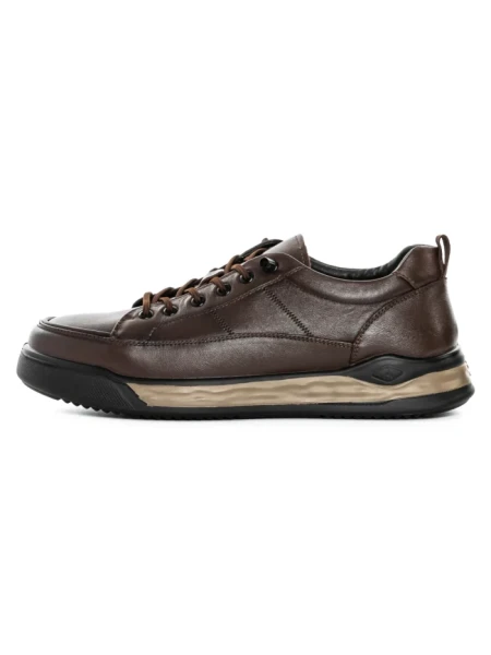 Pantofi Casual Barbati din piele naturala 57509 BROWN | ADVANCER