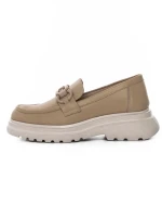 Pantofi Casual Dama din piele naturala 37822 APRICOT | ADVANCER