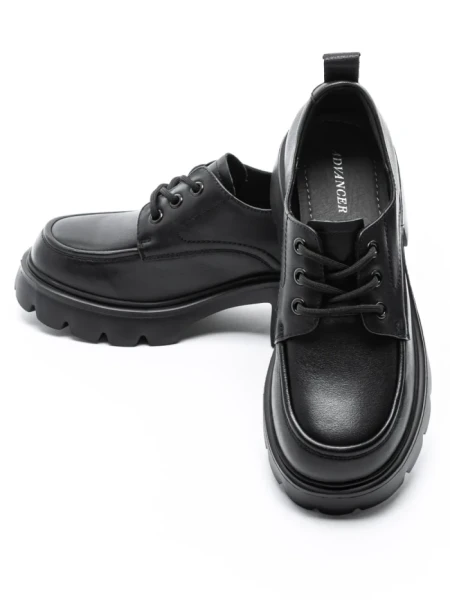 Pantofi Casual Dama din piele naturala 66920 BLACK | ADVANCER