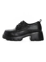 Pantofi Casual Dama din piele naturala 66920 BLACK | ADVANCER