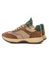 Pantofi Sport Dama din piele naturala 1566825 BROWN-GREEN | ADVANCER