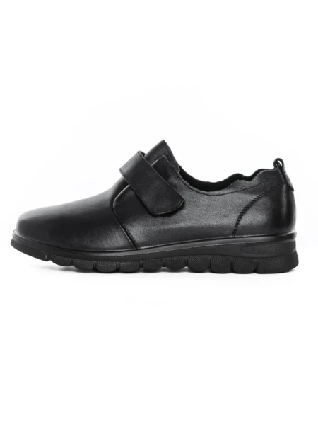 Pantofi Casual Dama din piele naturala 21074 BLACK | ADVANCER