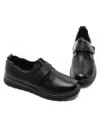 Pantofi Casual Dama din piele naturala 21074 BLACK | ADVANCER