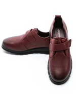 Pantofi Casual Dama din piele naturala 21074 WINE | ADVANCER