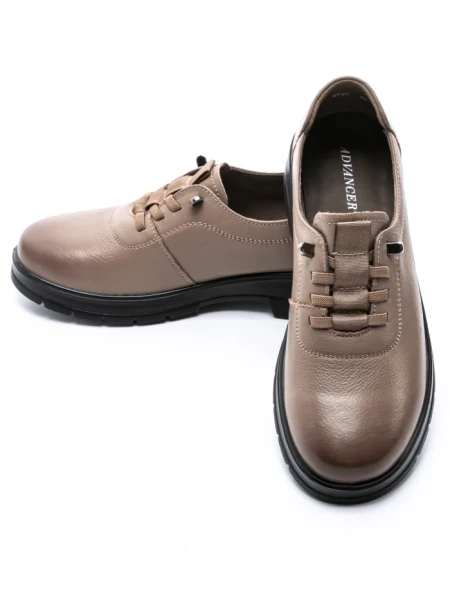 Pantofi Casual Dama din piele naturala N725 APRICOT | ADVANCER