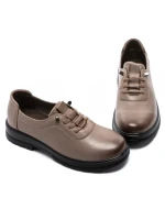 Pantofi Casual Dama din piele naturala N725 APRICOT | ADVANCER