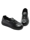 Pantofi Casual Dama din piele naturala 6351 BLACK | ADVANCER