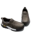 Mocasini Barbati din piele naturala 23556 GREY | ADVANCER