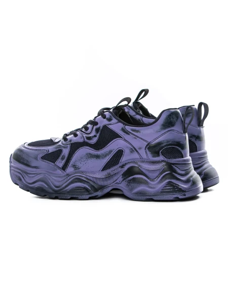 Pantofi Sport Dama din piele naturala 919-1 Mov | Adva... » meishop.life