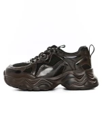 Pantofi Sport Dama din piele naturala 919-1 Cafea | Ad... » meishop.life