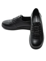 Pantofi Casual Dama din piele naturala 18791 BLACK | ADVANCER