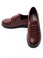 Pantofi Casual Dama din piele naturala 18791 WINE | ADVANCER
