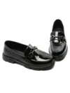 Pantofi Casual Dama din piele naturala 0278G06 BLACK | ADVANCER