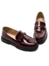 Pantofi Casual Dama din piele naturala 0278G06 WINE | ADVANCER