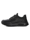 Pantofi Sport Barbati din piele naturala 52701 BLACK | ADVANCER