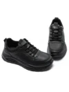Pantofi Sport Barbati din piele naturala 52701 BLACK | ADVANCER