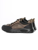 Pantofi Sport Barbati din piele naturala 52701 KHAKI | ADVANCER