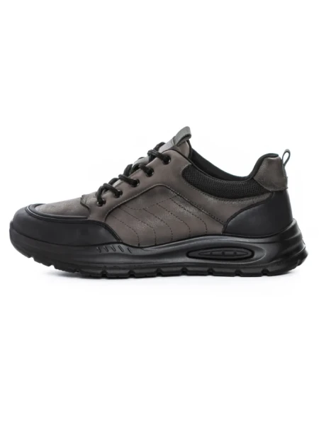 Pantofi Sport Barbati din piele naturala 52701 GREY | ADVANCER