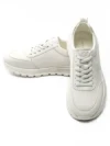 Pantofi Sport Barbati din piele naturala 88866 WHITE | ADVANCER