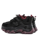 Pantofi Sport Dama din piele naturala 6361-8 BLACK | ADVANCER