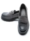 Pantofi Casual Dama din piele naturala 90-55 GREY | ADVANCER