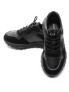 Pantofi Sport Barbati din piele naturala 8077 BLACK | ADVANCER